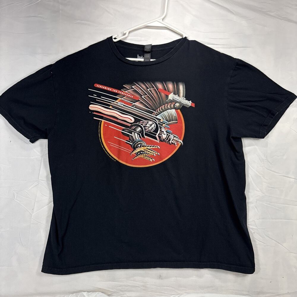 Judas Priest 2023 Xl Black Short Sleeve Shirt